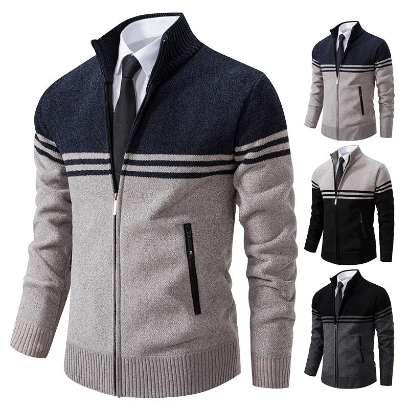 Elvy Paris | Veste Zippée en Laine Doublée Chaude
