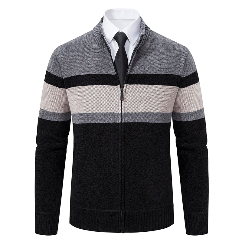 Elvy Paris | Veste Zippée en Laine Doublée Chaude