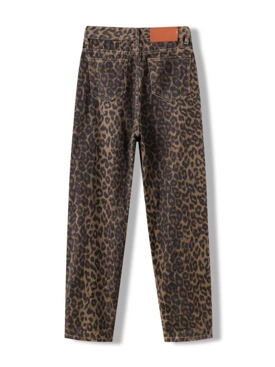 Elvy Paris™ | Pantalon Léopard Audacieux