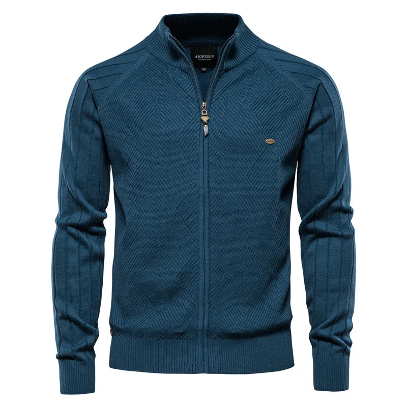 Elvy Paris | Gilet Zippé en Maille Structurée