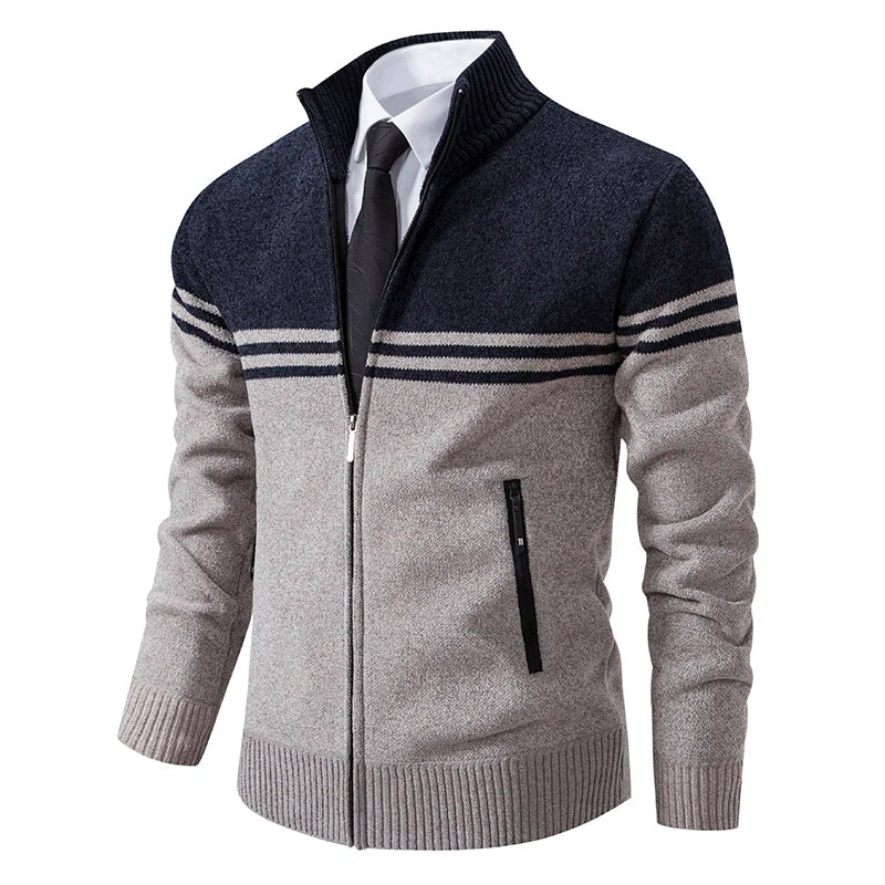 Elvy Paris | Veste Zippée en Laine Doublée Chaude