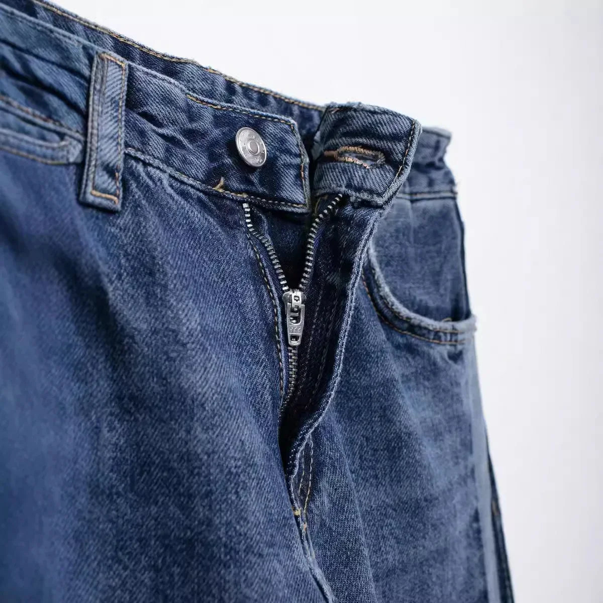 Elvy Paris™ | Jean Évasé à Bandes Latérales