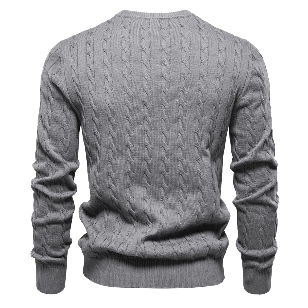 Elvy Paris | Pull Torsadé Classique en Maille