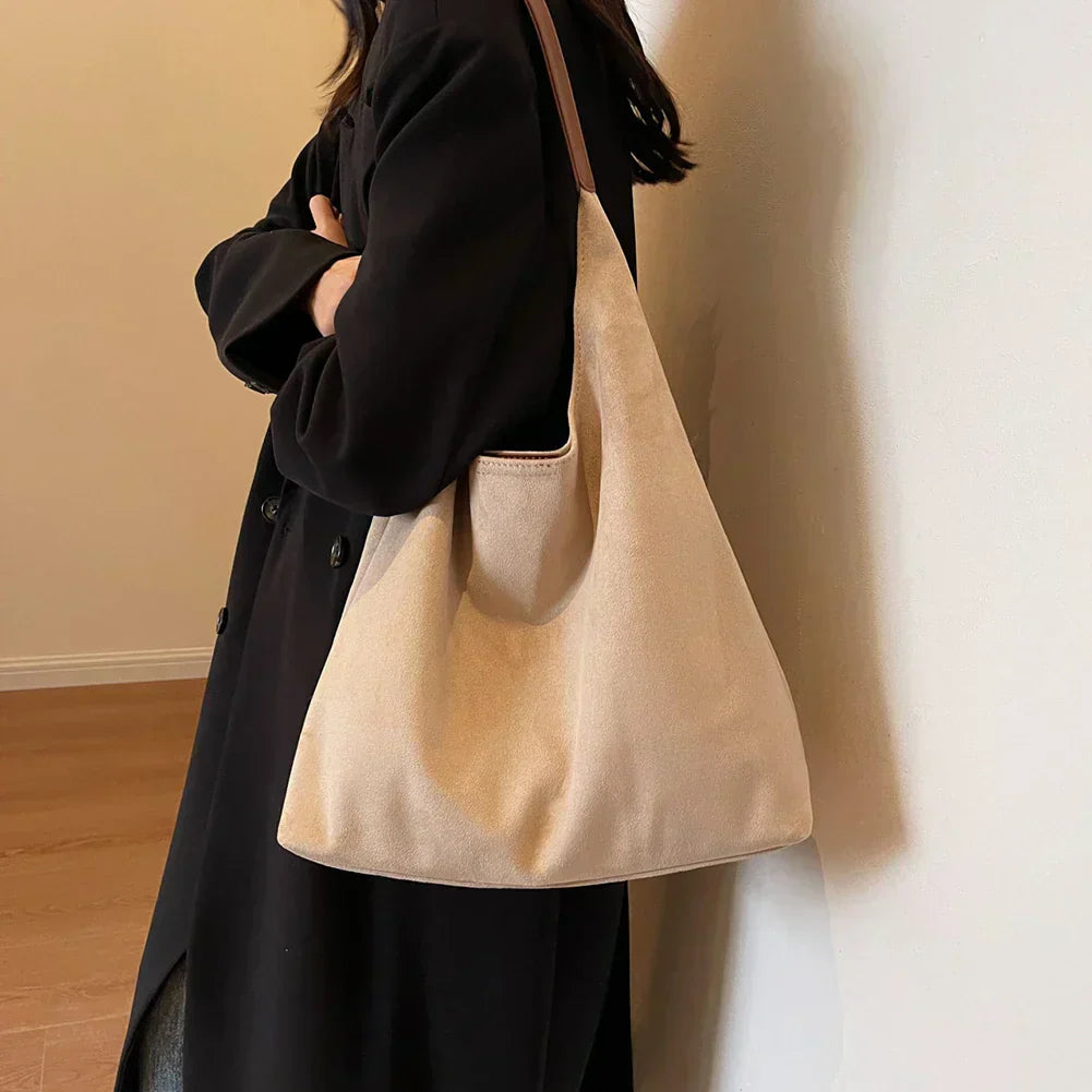 Elvy Paris | Sac fourre-tout en daim