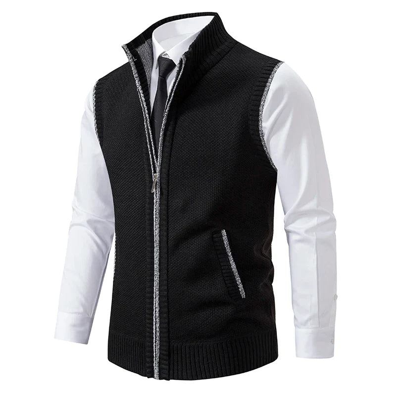 Elvy Paris | Gilet élégant avec chemise