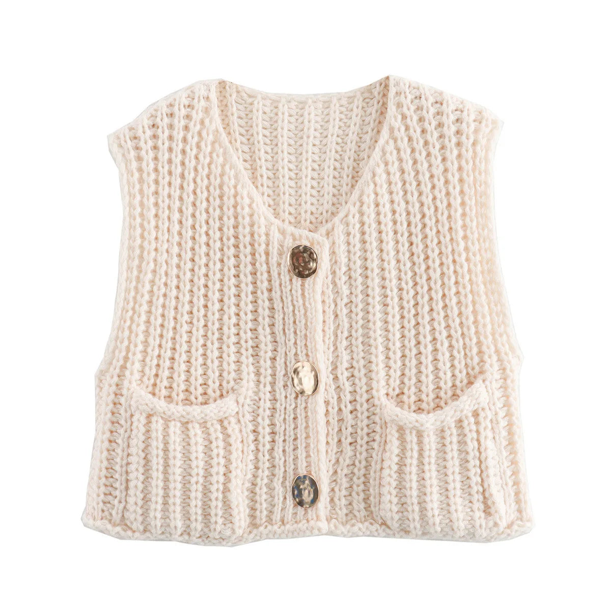 Elvy Paris | Gilet Tricoté Élégance Bohème