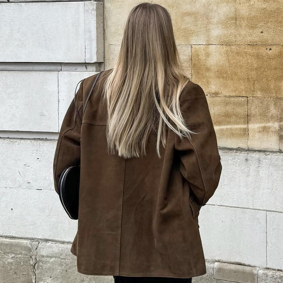 Elvy Paris™ | Veste en Suède