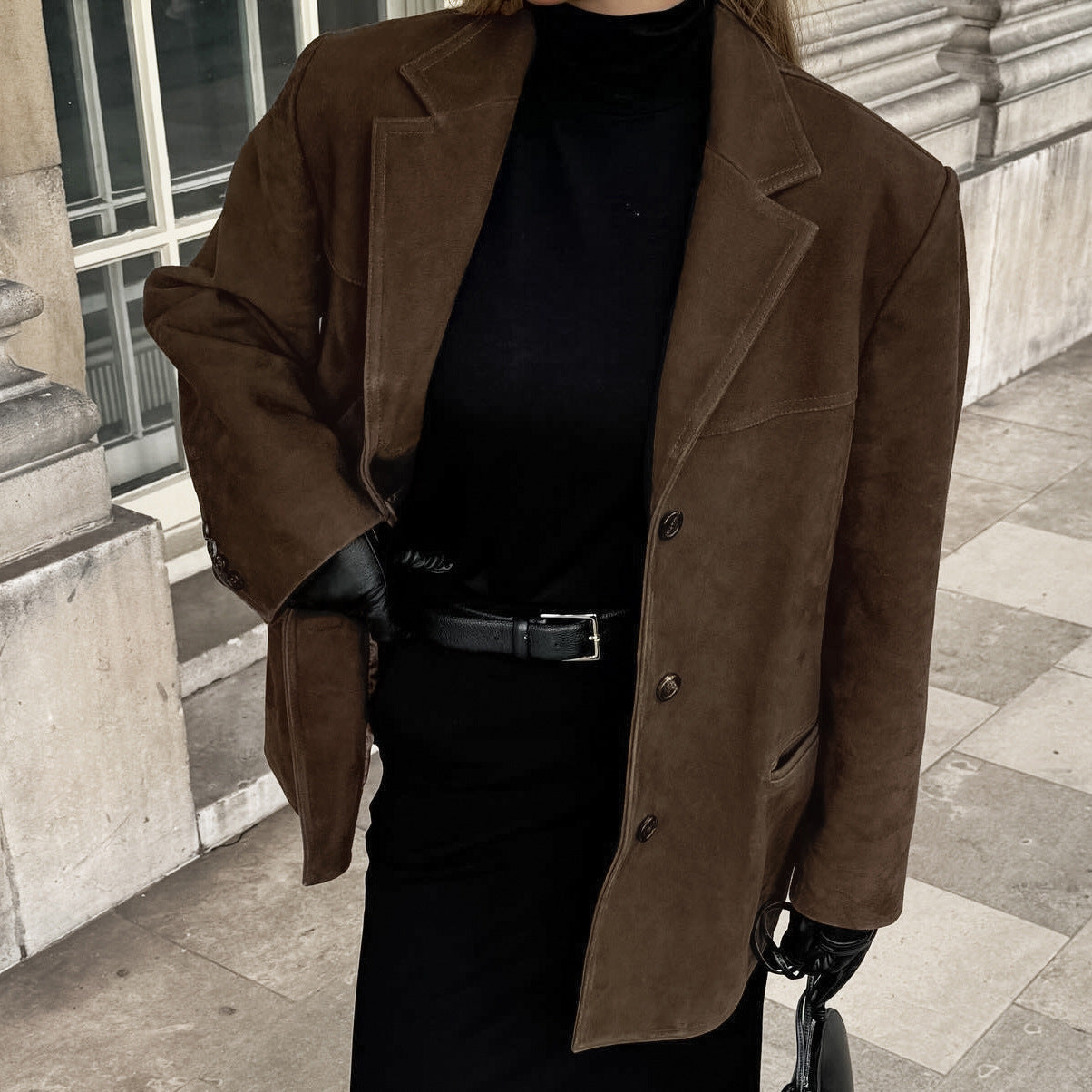Elvy Paris™ | Veste en Suède