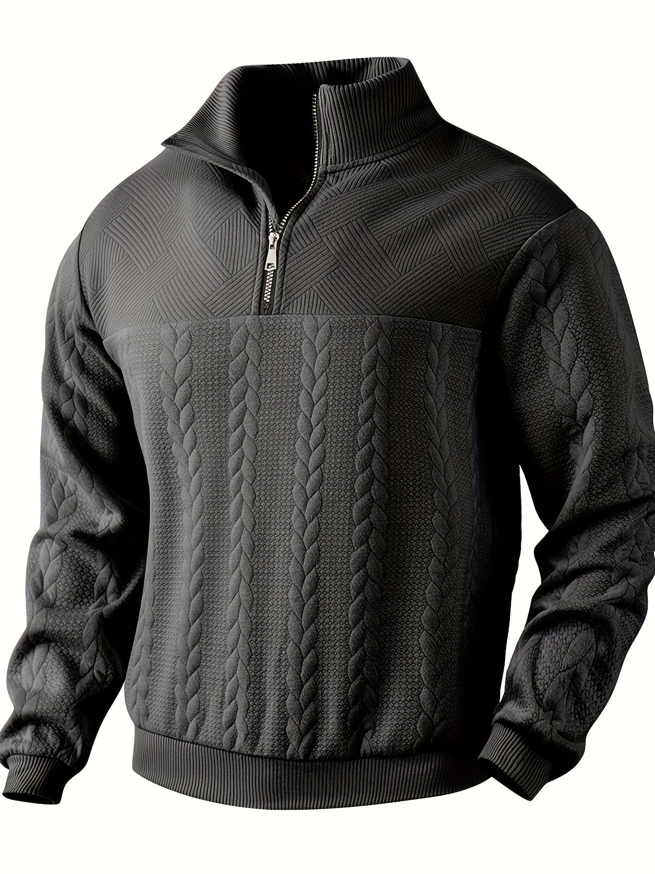 Elvy Paris™ | Pull zippé vintage pour hommes