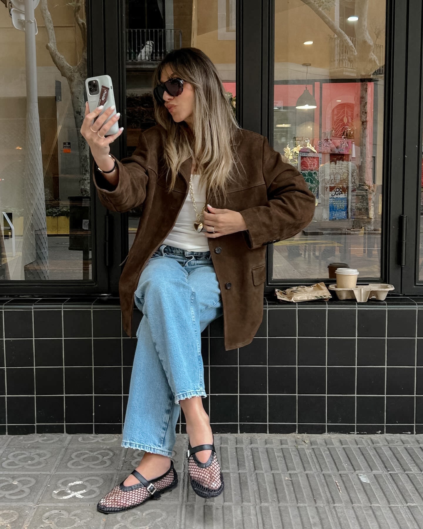 Elvy Paris™ | Veste en Suède
