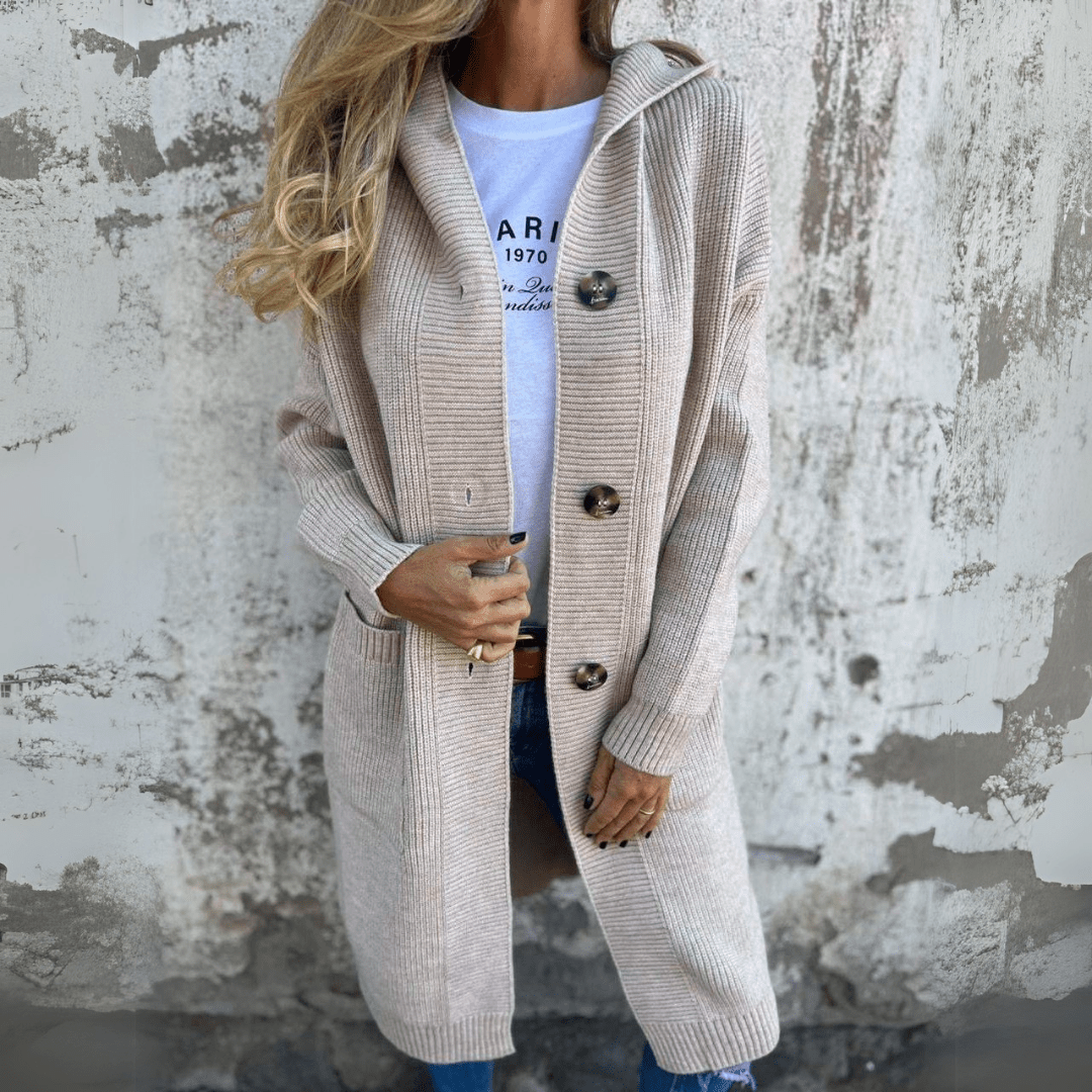 Lorène | Long cardigan élégant pour femmes
