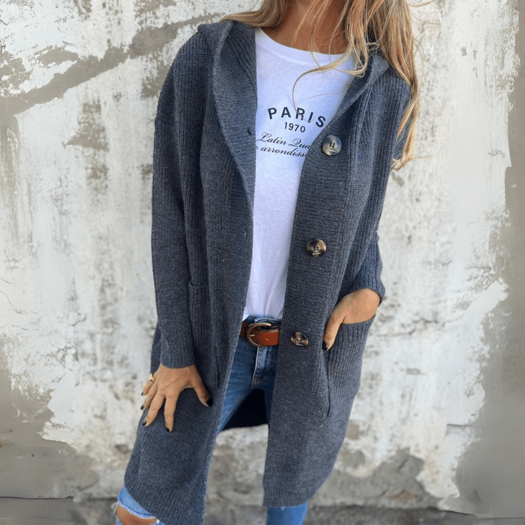 Lorène | Long cardigan élégant pour femmes