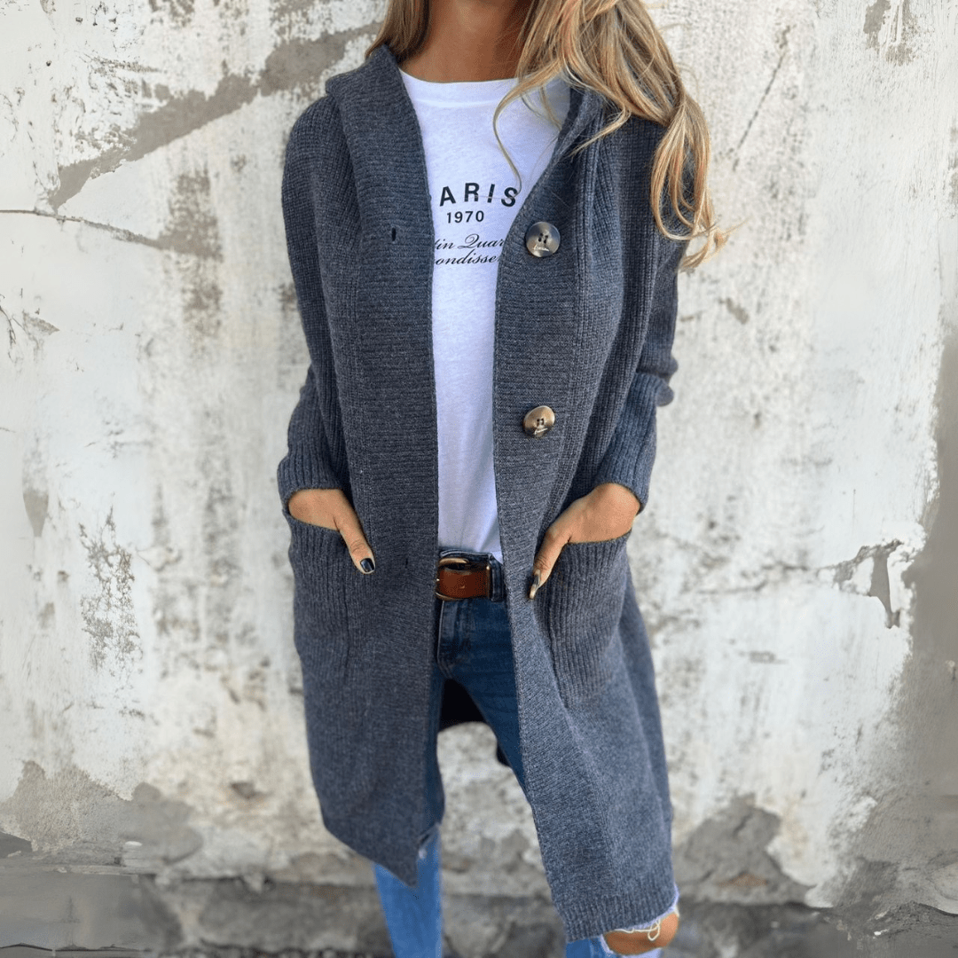 Lorène | Long cardigan élégant pour femmes